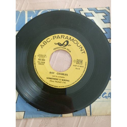 Ray Charles Something's Wrong 45 Tours