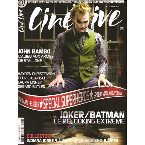 Cine Live  N° 120 : Joker/Batman Le Relooking Extrème