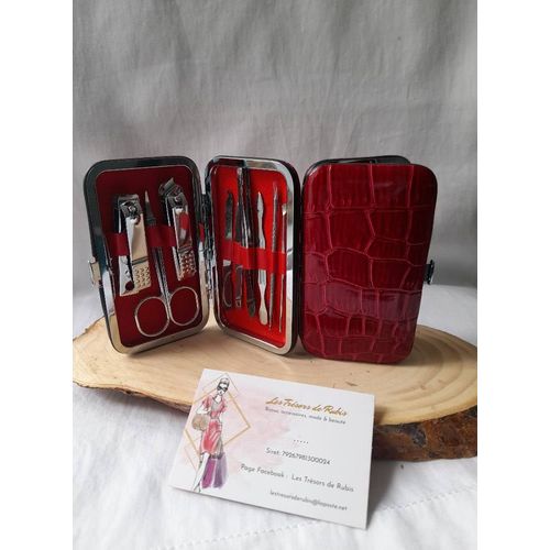 Set De Manucures Rouge