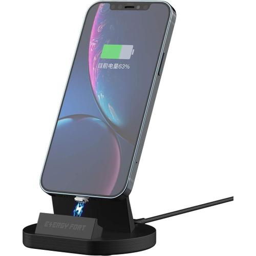 Station De Recharge Powerhouse Pour Apple Watch Et Iphone Dock De Recharge Compatible With Iphone 12,12 Pro,12 Pro Max,Et Mod¿¿Les Ant¿¿Rieurs, Apple Watch Series Se,6,5,4,3(For I-Product)