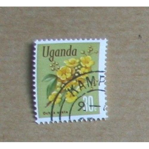 Timbre Oblitéré Ouganda