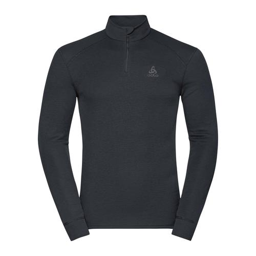 Sous Vêtements Thermiques Chaud Odlo Bl Top Turtle Neck L/S Half Zip Active W Noir