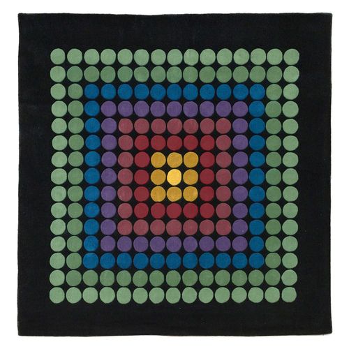 Tapis Carré VA08 250cm Multicolore