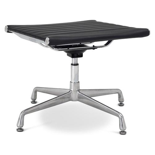 Tabouret T12 - Cuir Premium Noir