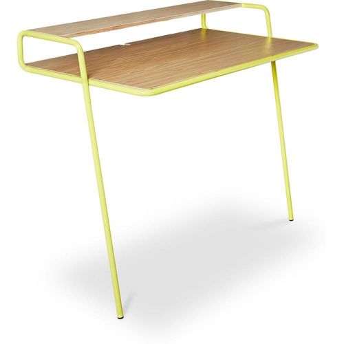 Table Inclinable En Métal Et Bois Style Scandinave Jaune