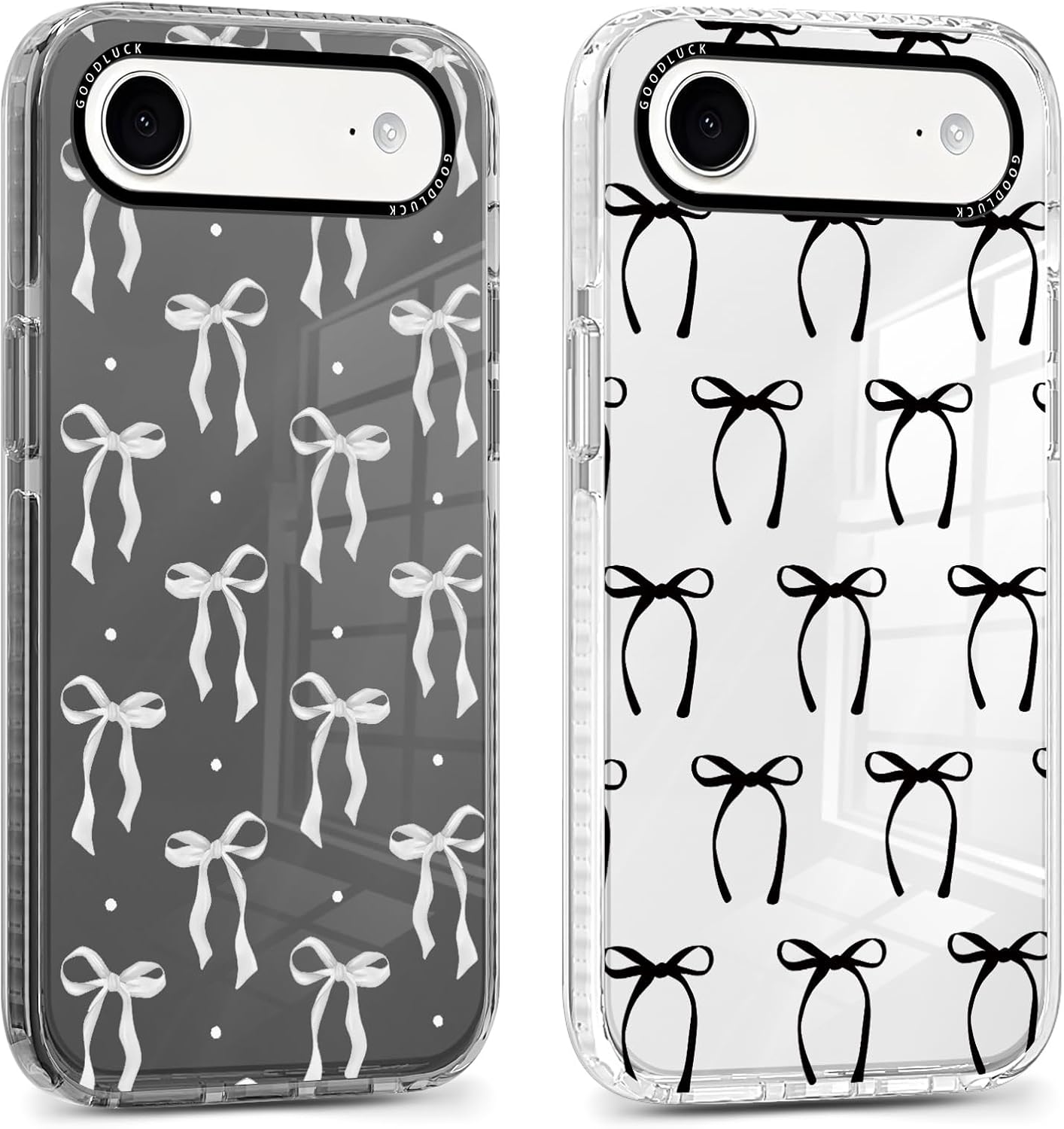 TRAHOO-2 Pièces Coque pour iPhone Air/iPhone 17 Air 6,5"",Transpare...