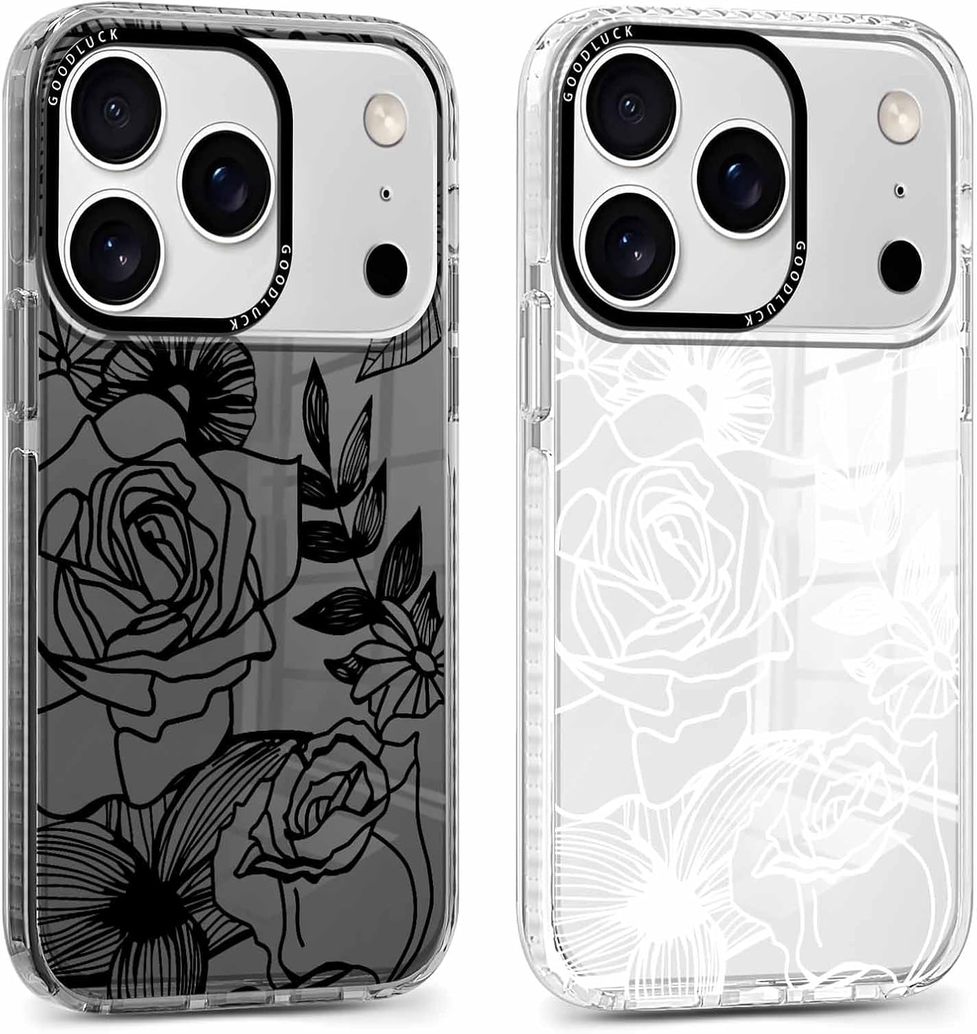 TRAHOO-2 Pièces Coque pour iPhone Air/iPhone 17 Air 6,5"", Transpar...