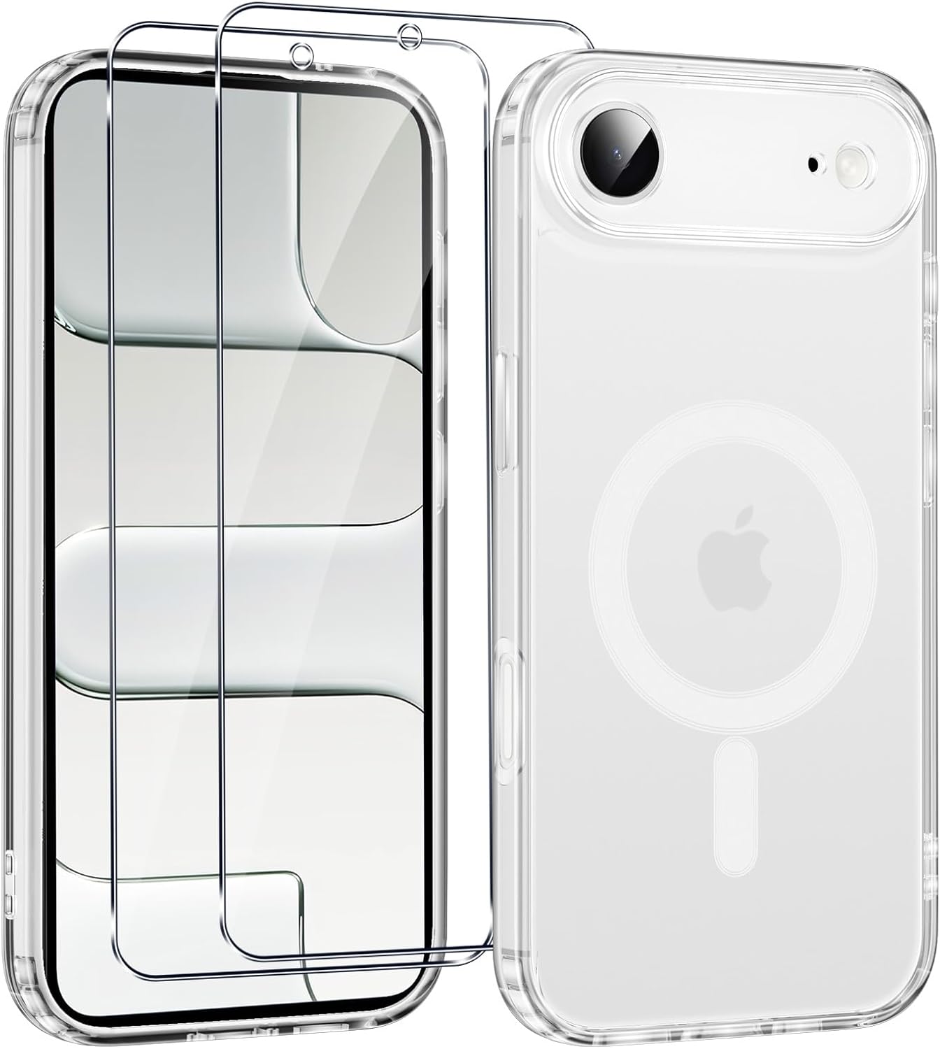 TRAHOO-Magnétique Coque pour iPhone Air/iPhone 17 Air 6.7"" avec 2 ...