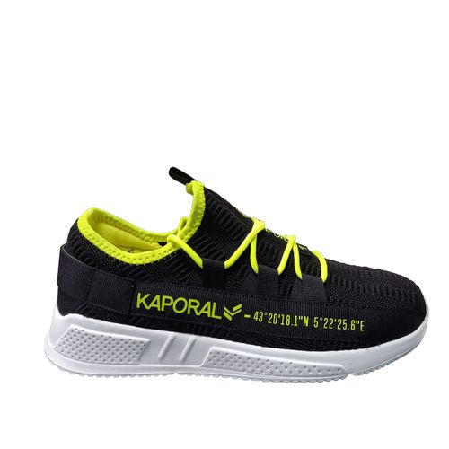 Kaporal Baskets Noire Et Jaune