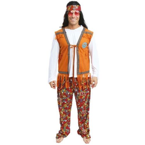 Costume Hippie Homme - Ptit Clown - Taille S/M - Multicolore