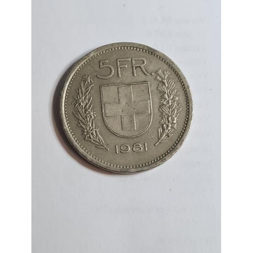 Monnaie Suisse 5 Franc 1981