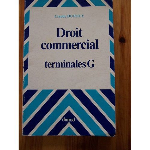 Droit Commercial Terminales G
