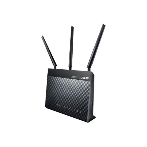 ASUS DSL-AC68U - - routeur sans fil - - modem ADSL commutateur 4 ports - 1GbE - Wi-Fi 5 - Bi-bande