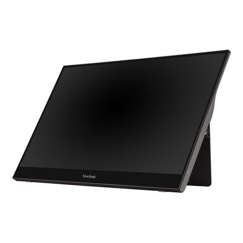 ViewSonic TD1655 - Écran LED - 15.6" - portable - écran tactile - 1920 x 1080 Full HD (1080p) - TN - 250 cd/m² - 800:1 - 14 ms - HDMI, 2xUSB-C - haut-parleurs