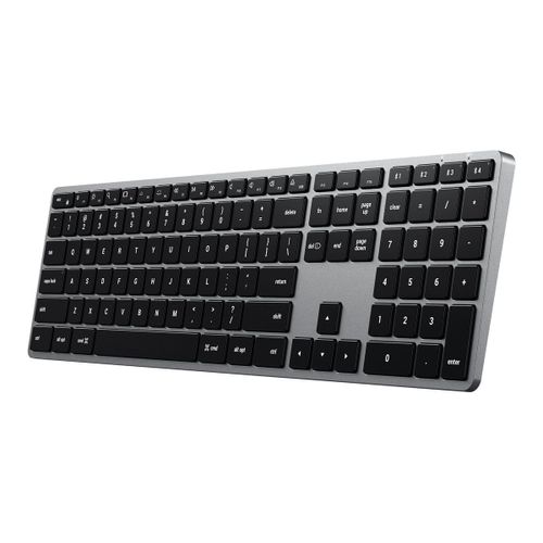 Satechi Slim X3 - Clavier - rétroéclairé - sans fil - Bluetooth - AZERTY - Français