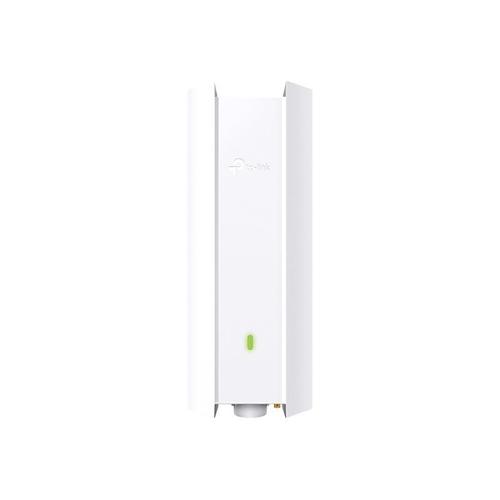 TP-Link Omada EAP623-Outdoor HD V1 - Borne d'accès sans fil - 1GbE - Wi-Fi 6 - 2.4 GHz, 5 GHz - géré par le Cloud - montage sur mur/sur poteau