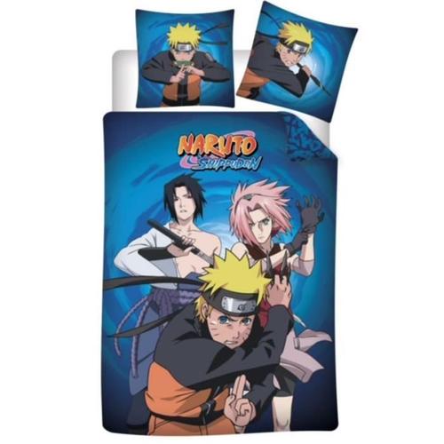 Parure De Couette 140 X 200 "Naruto Shippuden" Microfibre / 100% Polyester