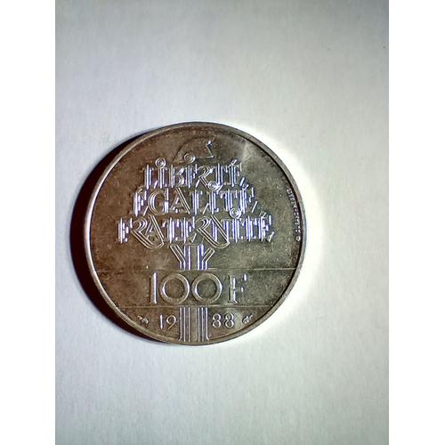 Pièce 100 Francs Argent