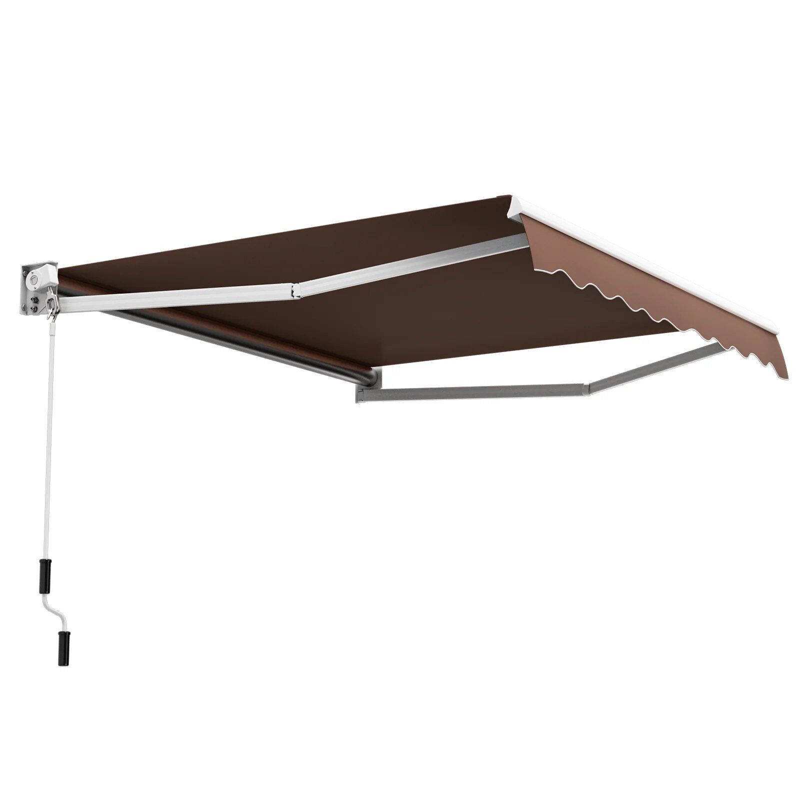 Store banne r&eacute;tractable balcon jardin 295 x 250 cm angle
