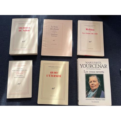 Lot 6 Livres Marguerite Yourcenar