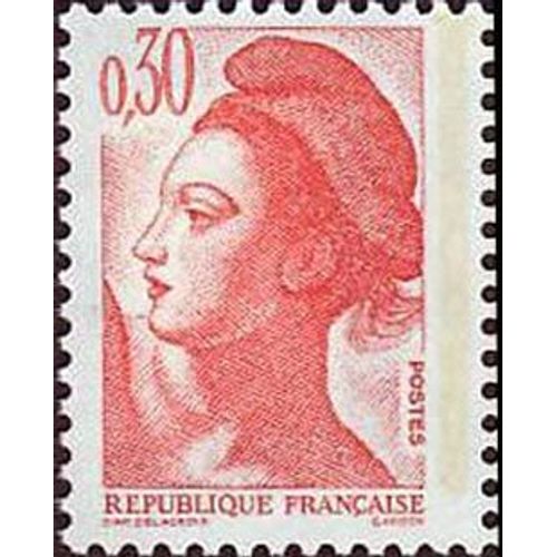 Timbre France 1982 Oblitéré - Liberté De Gandon 0,30 F - Yt2182
