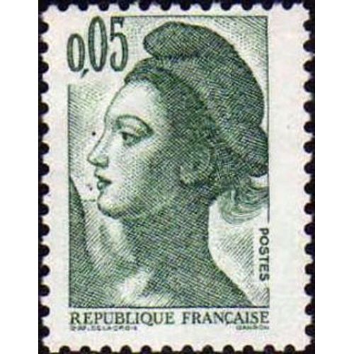 Timbre France 1982 Oblitéré - Liberté De Gandon 0,05 F - Yt2178
