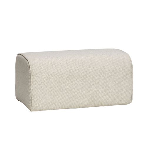 Pouf En Tissu Beige L81