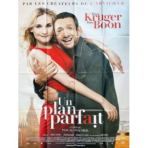 Un Plan Parfait - Véritable Affiche De Cinéma Pliée - Format 120x160 Cm -De Pascal Chaumeil Avec Diane Kruger, Dany Boon, Alice Pol, Etienne Chicot, Robert Plagnol, Jonathan Cohen, Laure Calamy - 2012
