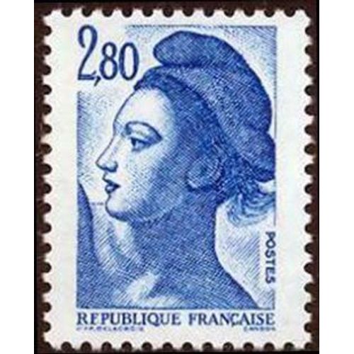 Timbre France 1983 Oblitéré - Liberté De Gandon 2,80 F - Yt2275