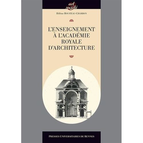 L'enseignement À L'académie Royale D'architecture