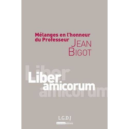 Mélanges En L'honneur Du Professeur Jean Bigot