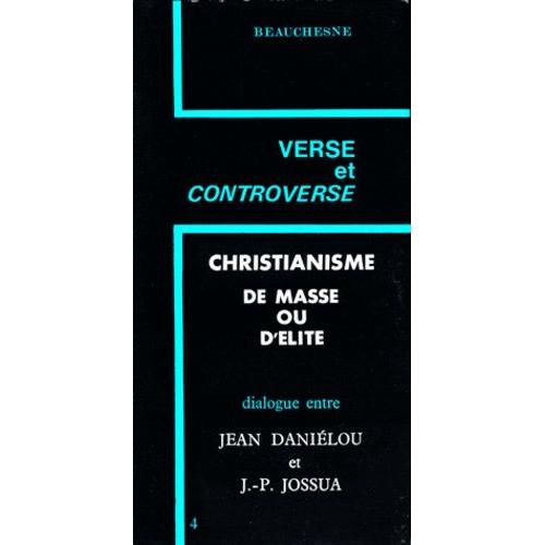 Christianisme De Masse Ou D'élite