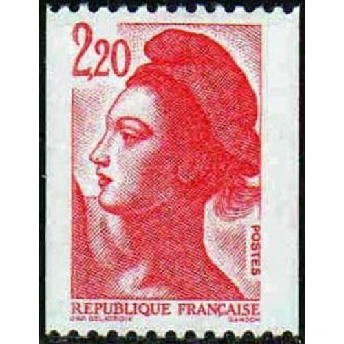 Timbre France 1985 Oblitéré - Liberté De Gandon 2,20 F - Yt2379