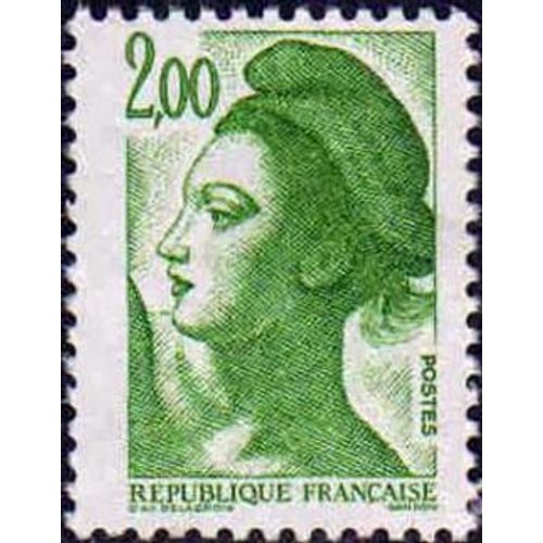 Timbre France 1987 Oblitéré - Liberté De Gandon 2 F - Yt2484