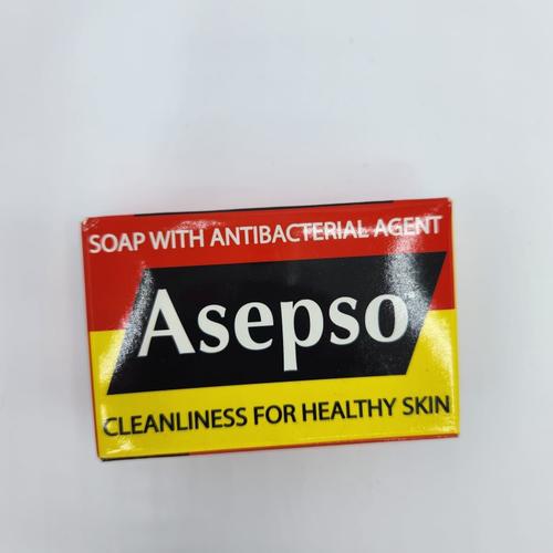 Asepso - Savon Avec Agent Antibactérien Antiseptique 80g 