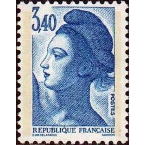 Timbre France 1986 Oblitéré - Liberté De Gandon 3.40 - Yt2425