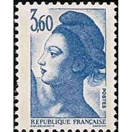 Timbre France 1987 Oblitéré - Liberté De Gandon 3.60 F - Yt2485