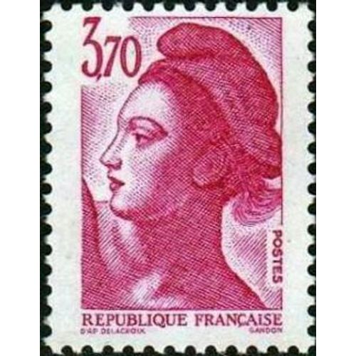 Timbre France 1987 Oblitéré - Liberté De Gandon 3.70 F - Yt2486