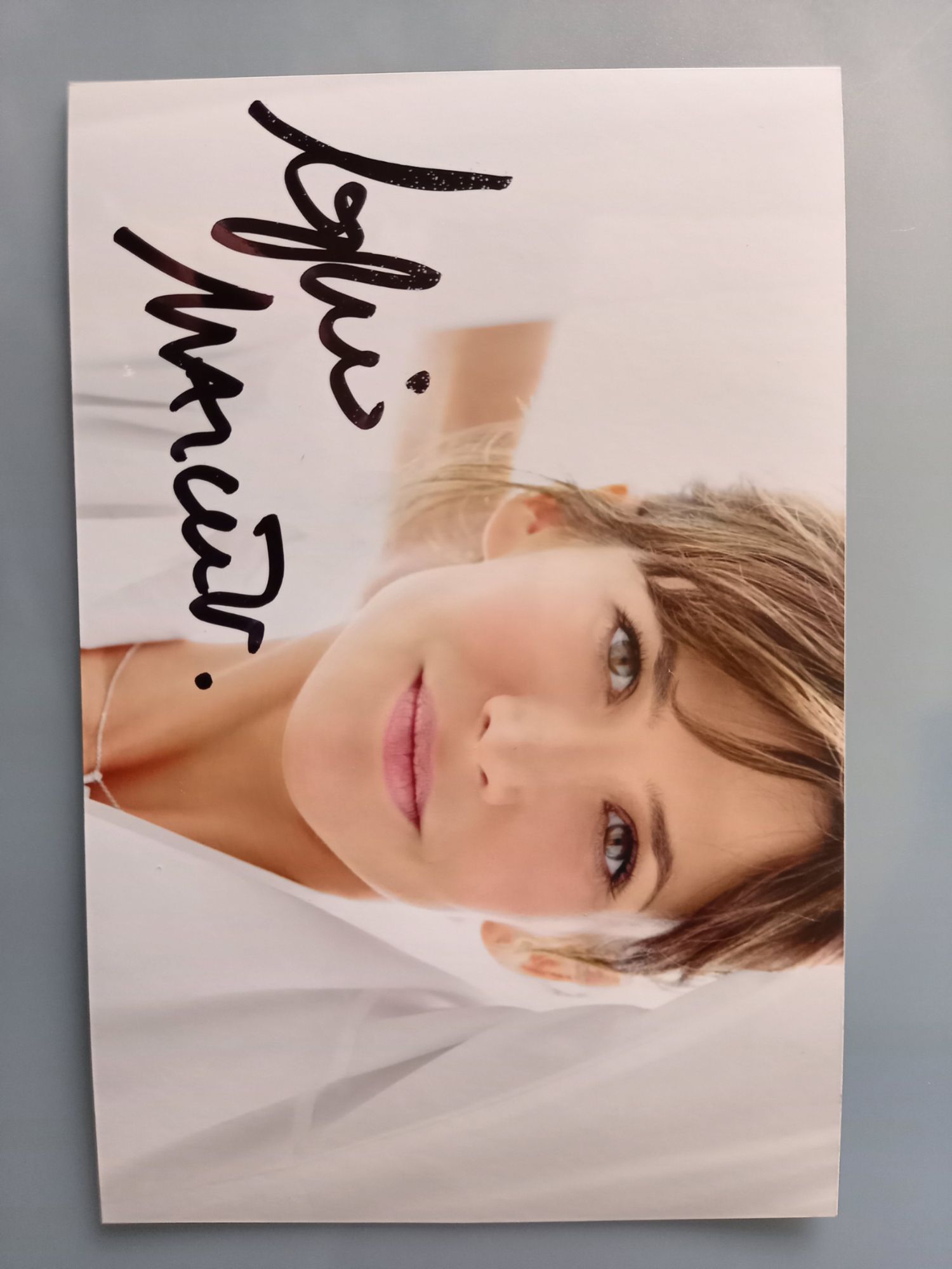 Autographe Original De Sophie Marceau