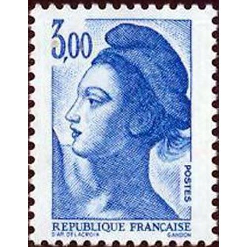 Timbre France 1984 Oblitéré - Liberté De Gandon 3.00 F - Yt2320