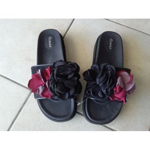 Mules Femme Taille Idéale 38,5 ( Petit 40 ) Neuves ! - 38 1/2