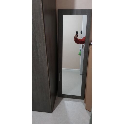 miroir sur porte armoire