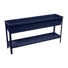 Fermob - Jardinière Terrazza - 92 Bleu Abysse - M - Bleu