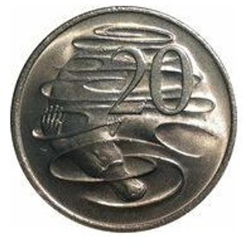 Pièce 20 Cents Australie - 1975