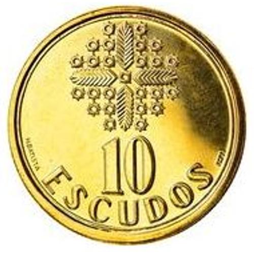 Pièce 10 Escudos Portugal - 1988