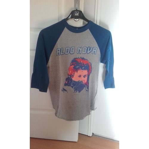 T-Shirt Jersey : Aldo Nova - Subject Tour 1984 - Taille : M