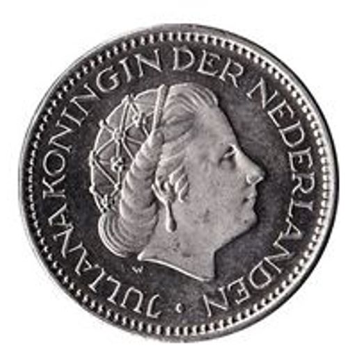 Pièce 1 Gulden Pays-Bas - 1972