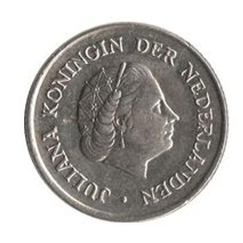 Pièce 25 Cents Pays-Bas - 1972