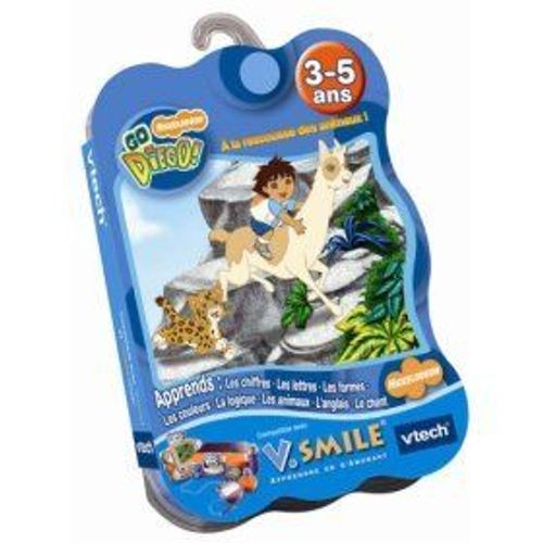 Jeu V.Smile Go, Diego! - A La Rescousse Des Animaux !