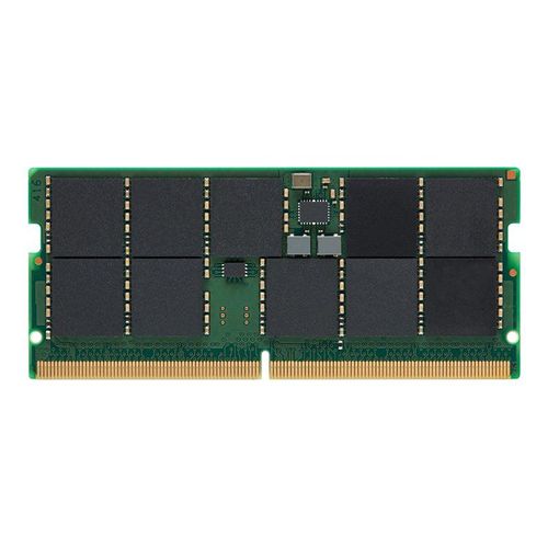 Kingston Server Premier - DDR5 - module - 16 Go - SO DIMM 262 broches - 4800 MT/s / PC5-38400 - CL40 - 1.1 V - mémoire sans tampon - on-die ECC